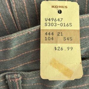 Lee Vintage 80’s Junior pinstriped jeans.